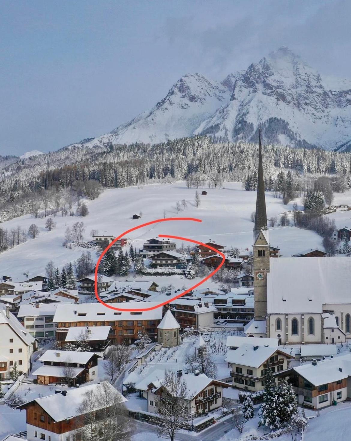 Villa Oxa Maria Alm am Steinernen Meer Buitenkant foto