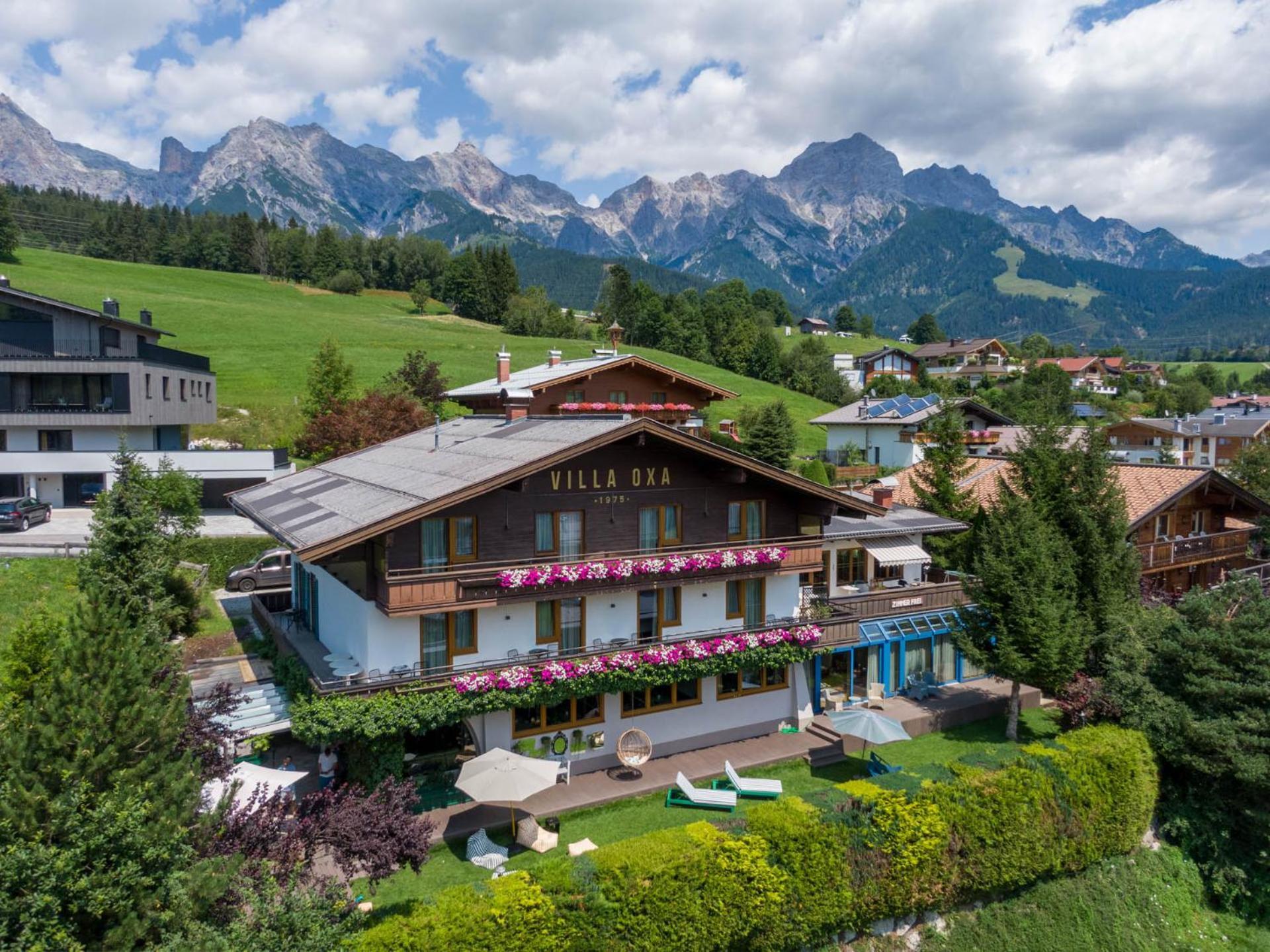 Villa Oxa - Boutique Design Hotel Maria Alm am Steinernen Meer Buitenkant foto